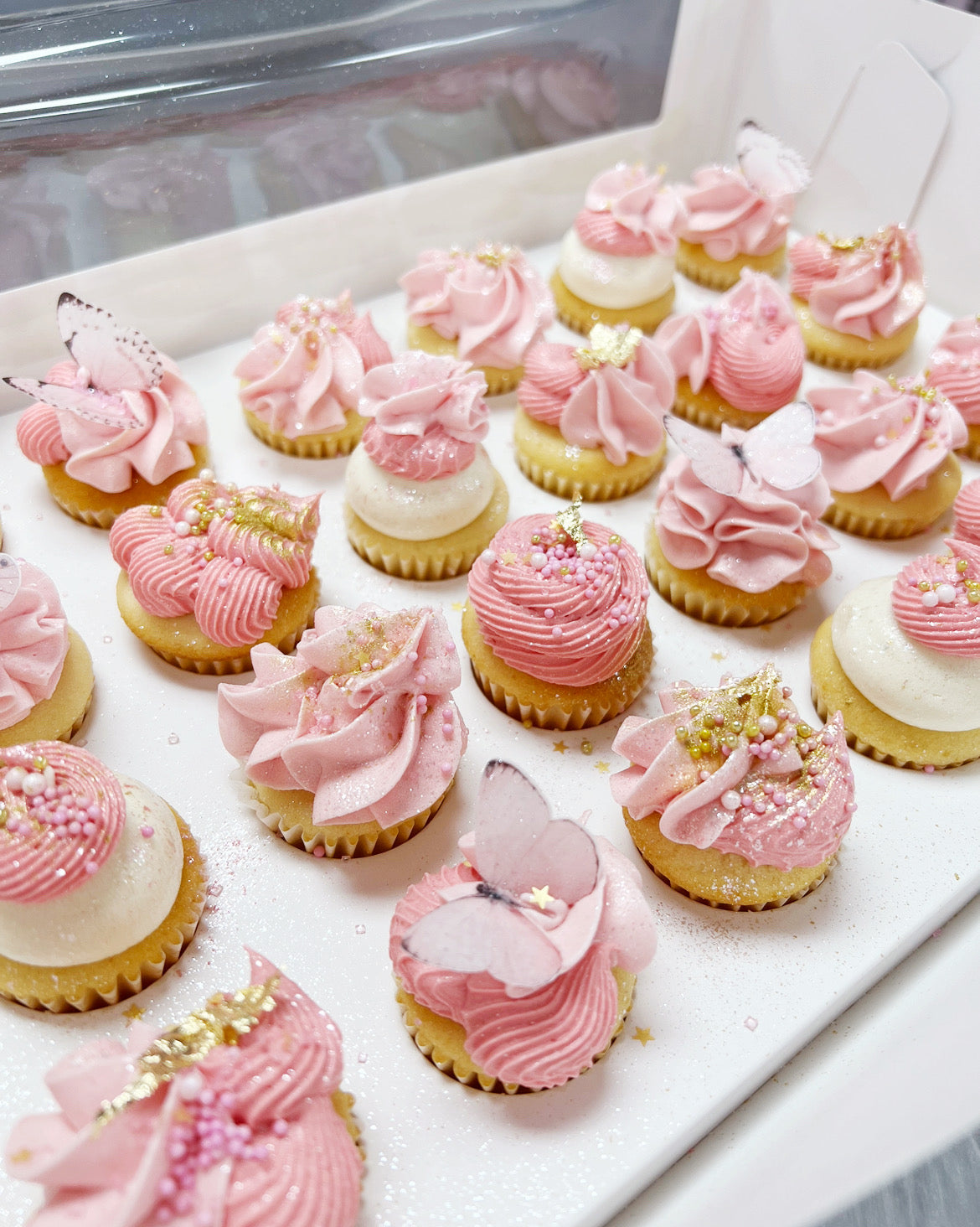 MINI BUTTERFLY CUPCAKES