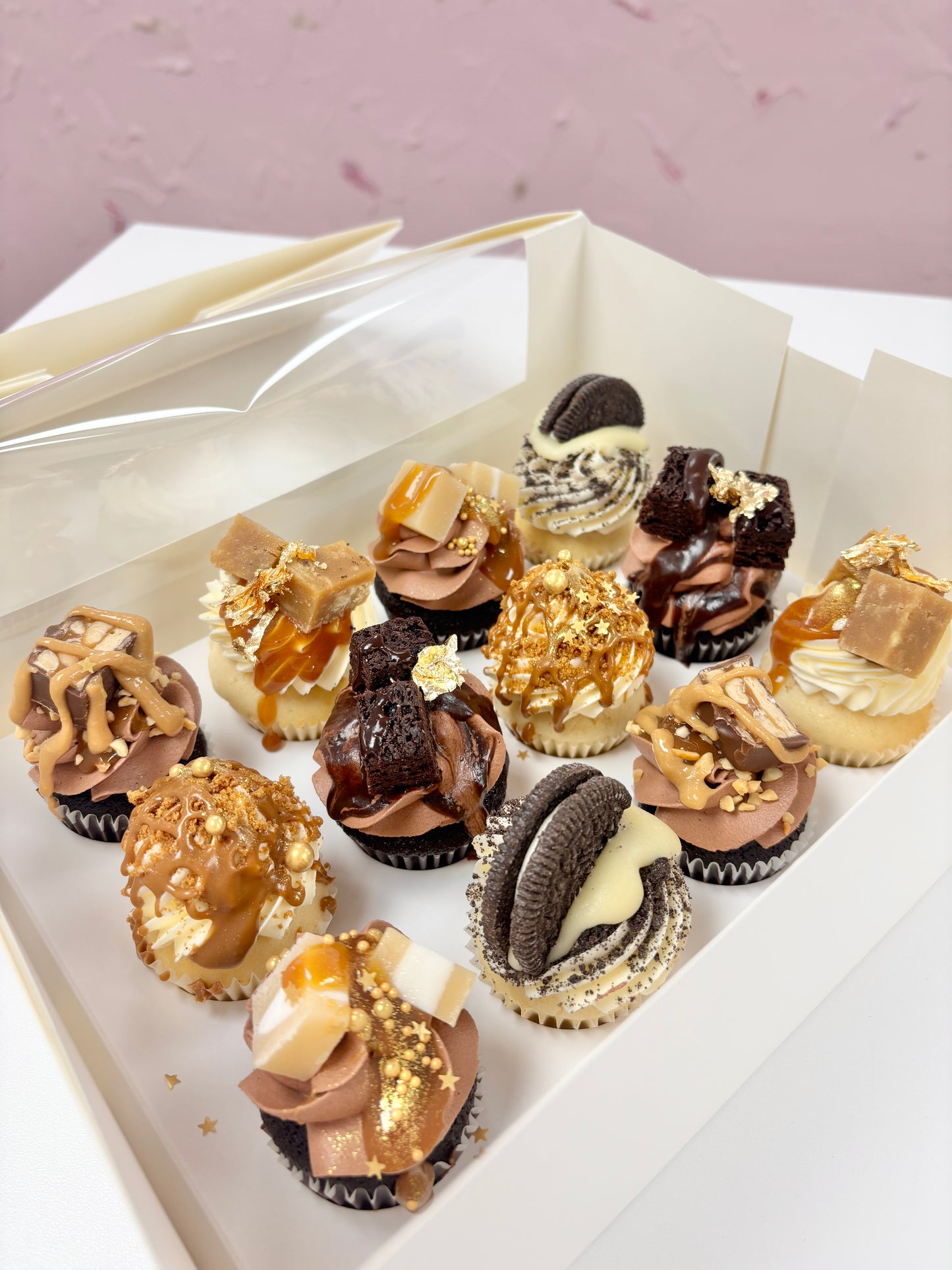 Mini Mixed Deluxe Cupcakes