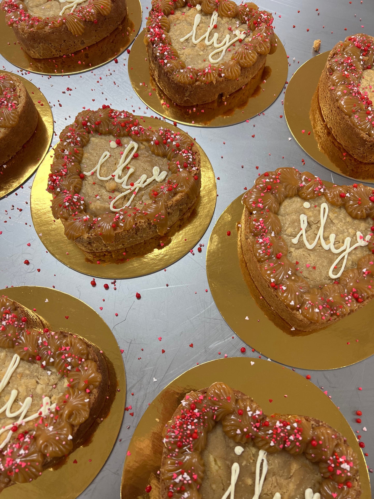 GLUTEN FREE Blondie Heart (2 sizes available)