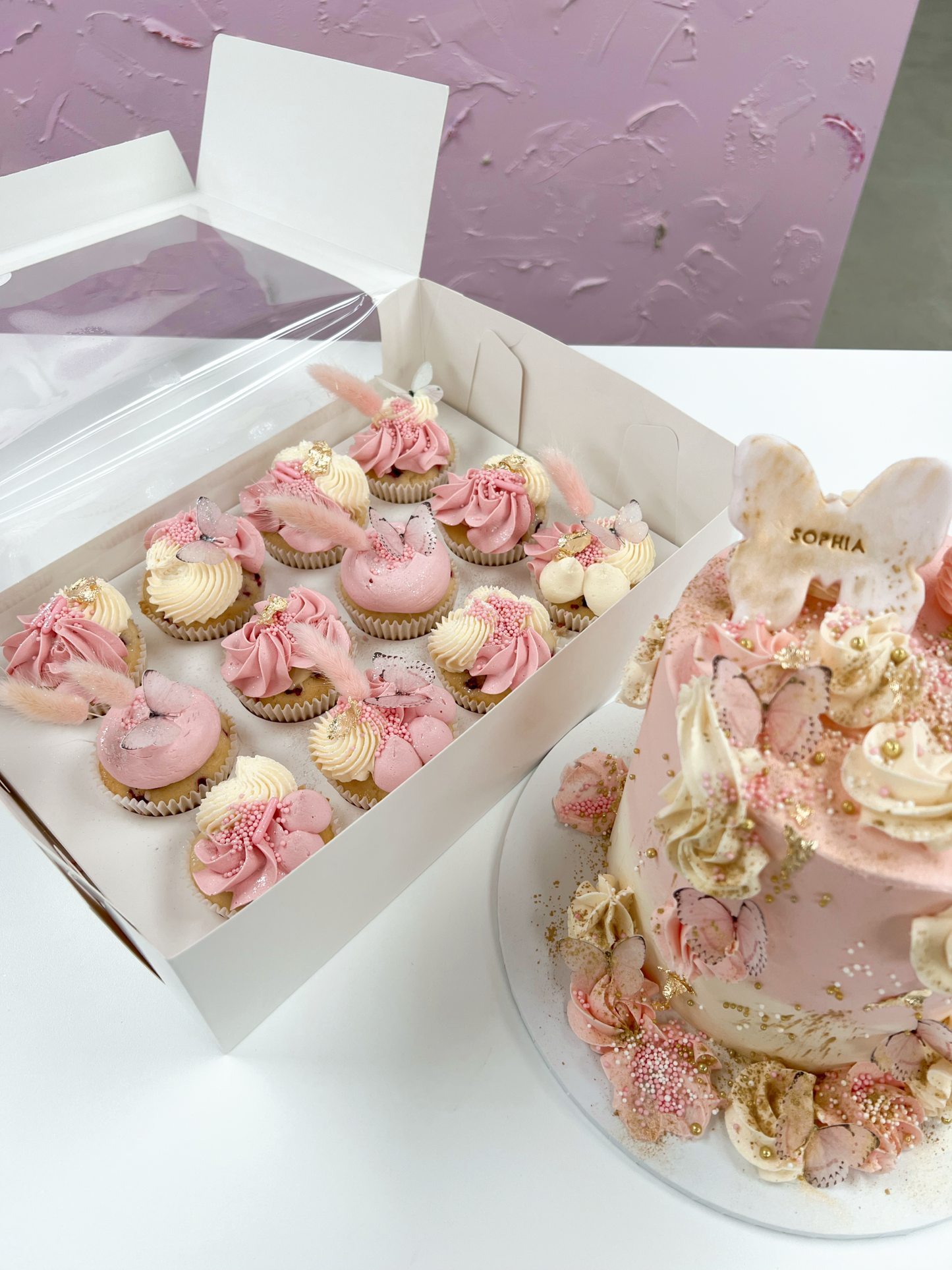 BUTTERFLY CUPCAKES (FULL SIZE)
