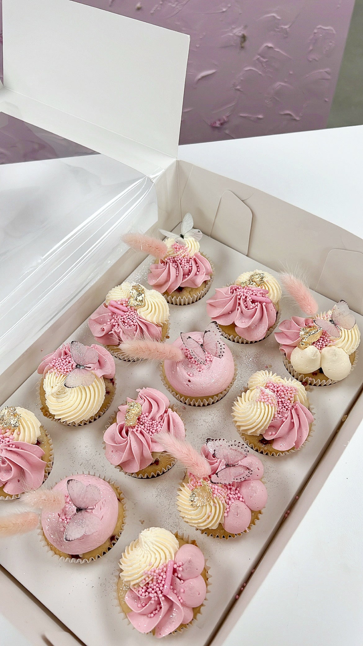 BUTTERFLY CUPCAKES (FULL SIZE)