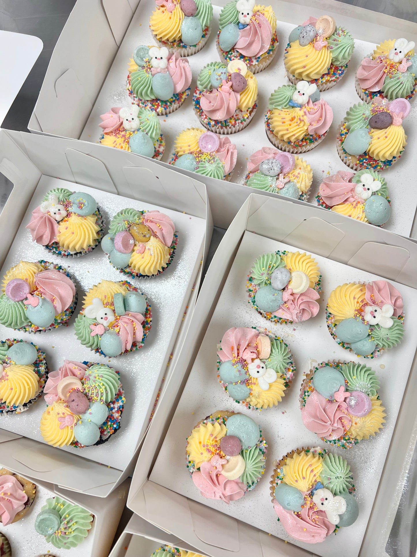 Pastel Easter Cupcakes