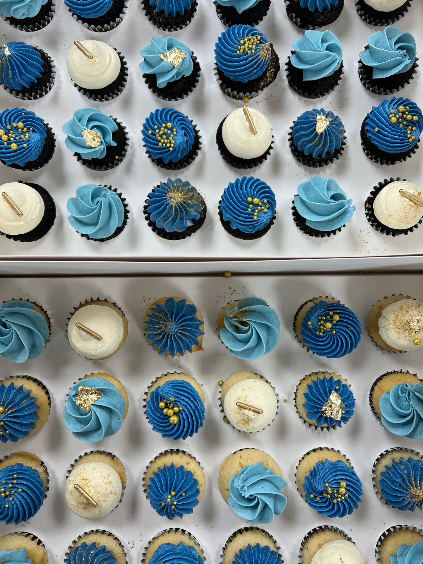 MINI CUSTOM CUPCAKES (YOU PICK THE COLOUR!)