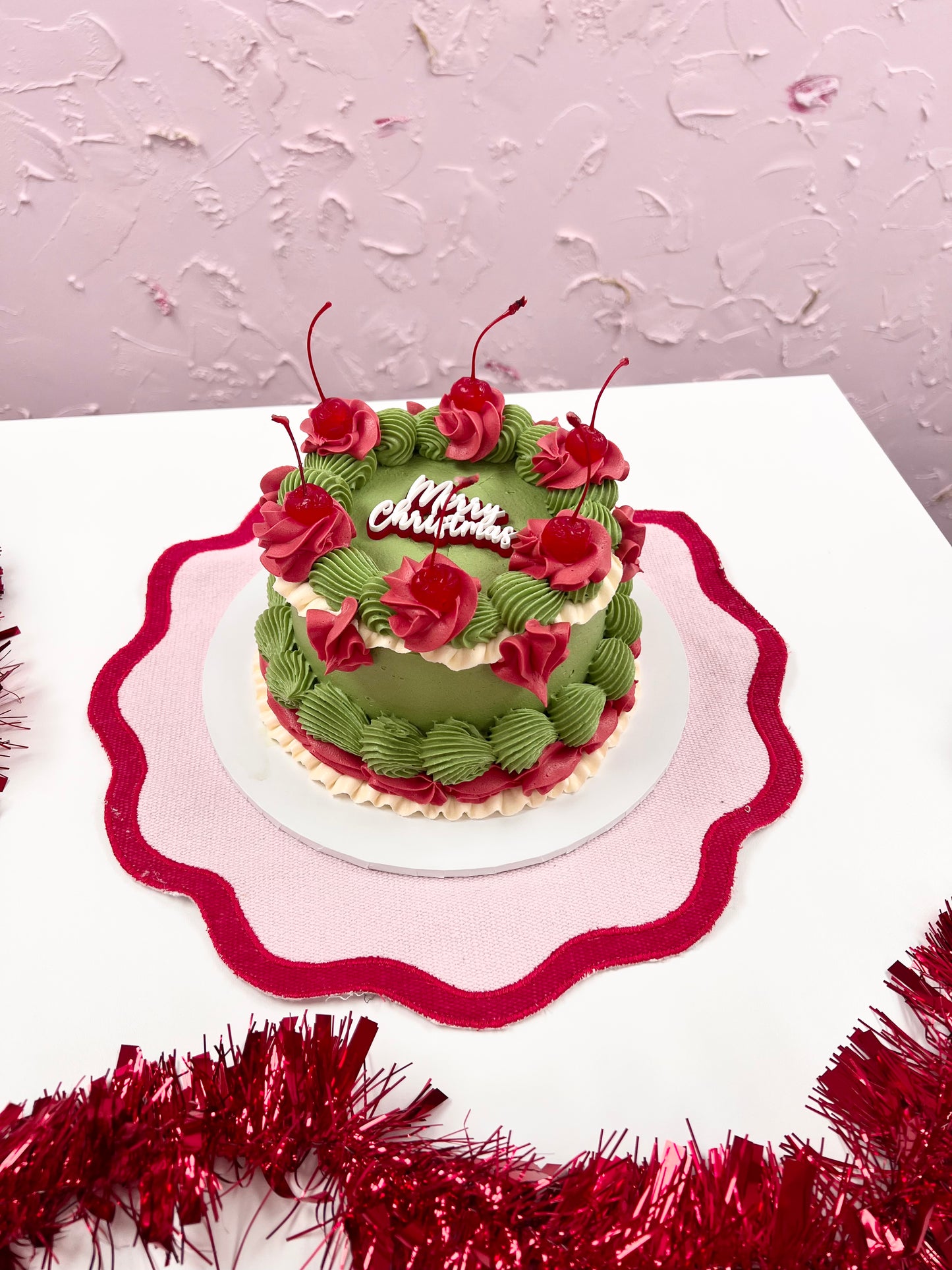 Xmas Vintage Cake