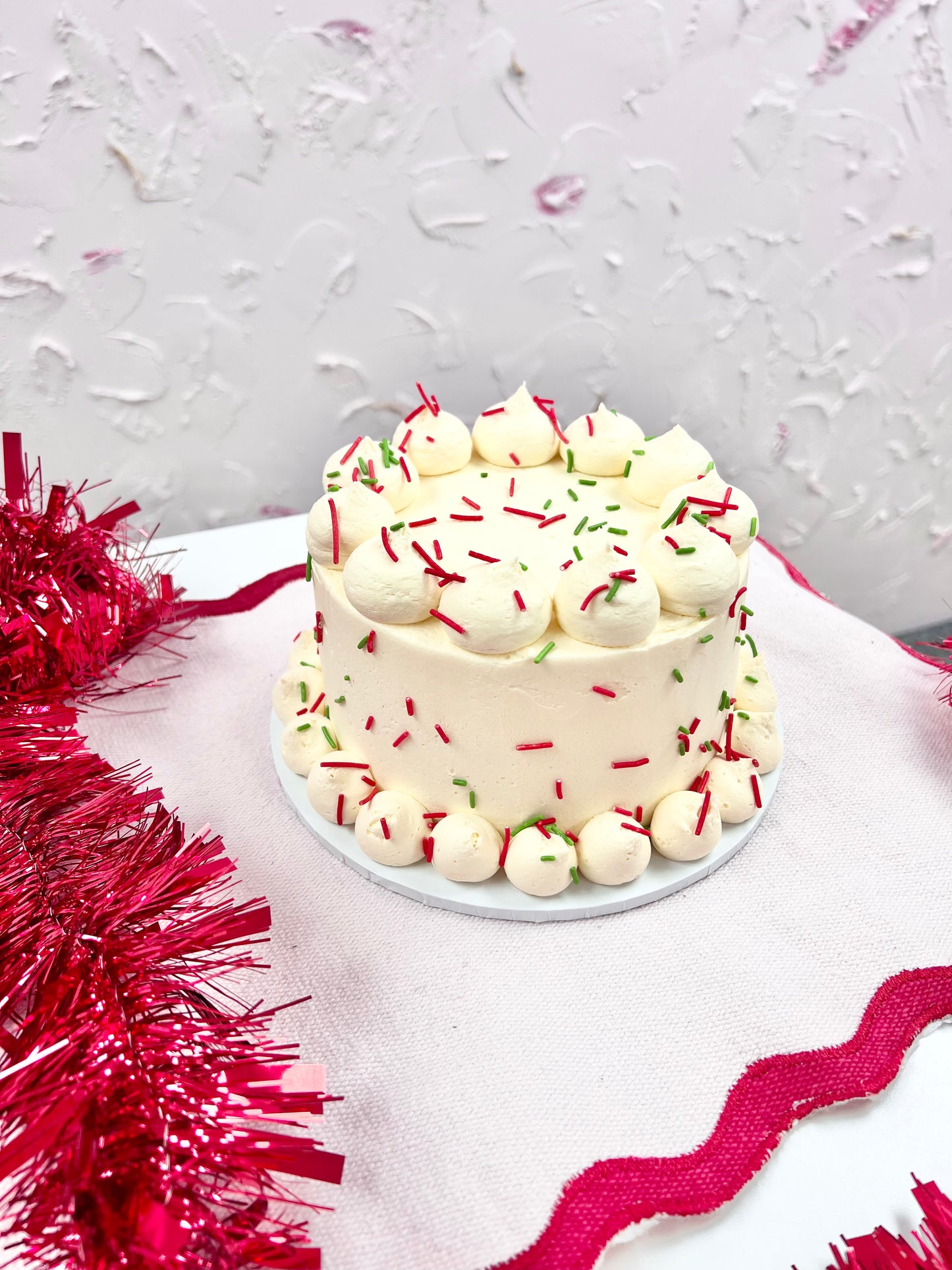 Xmas Funfetti Cake