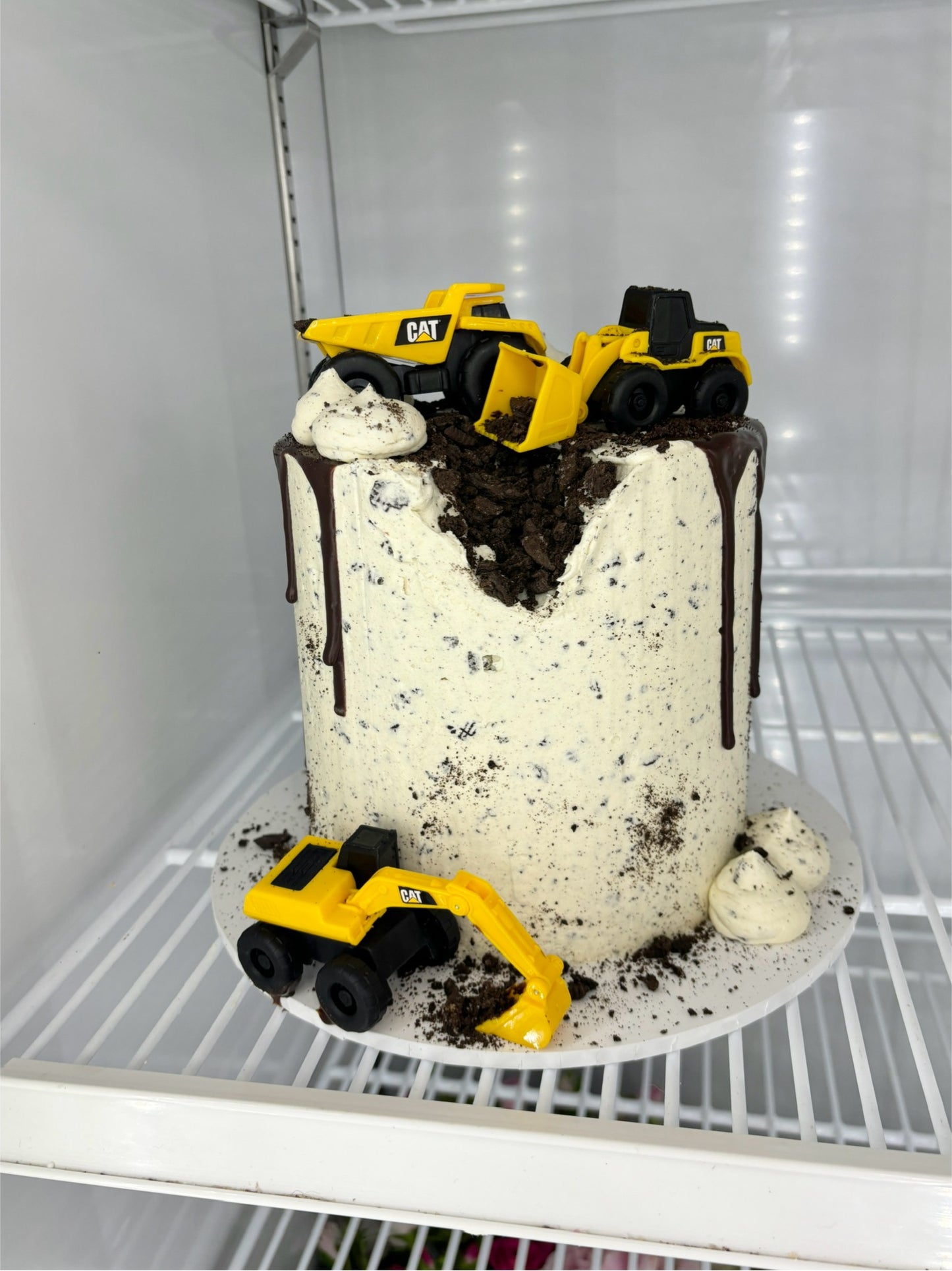Cookies & Cream Construction Cake
