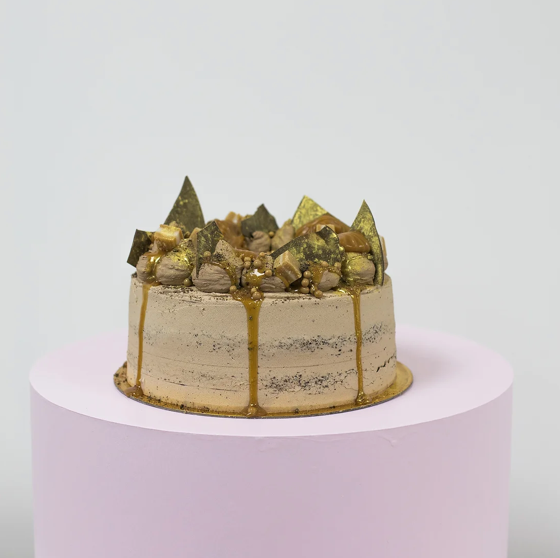 Choc Salted Caramel Celebration Cake