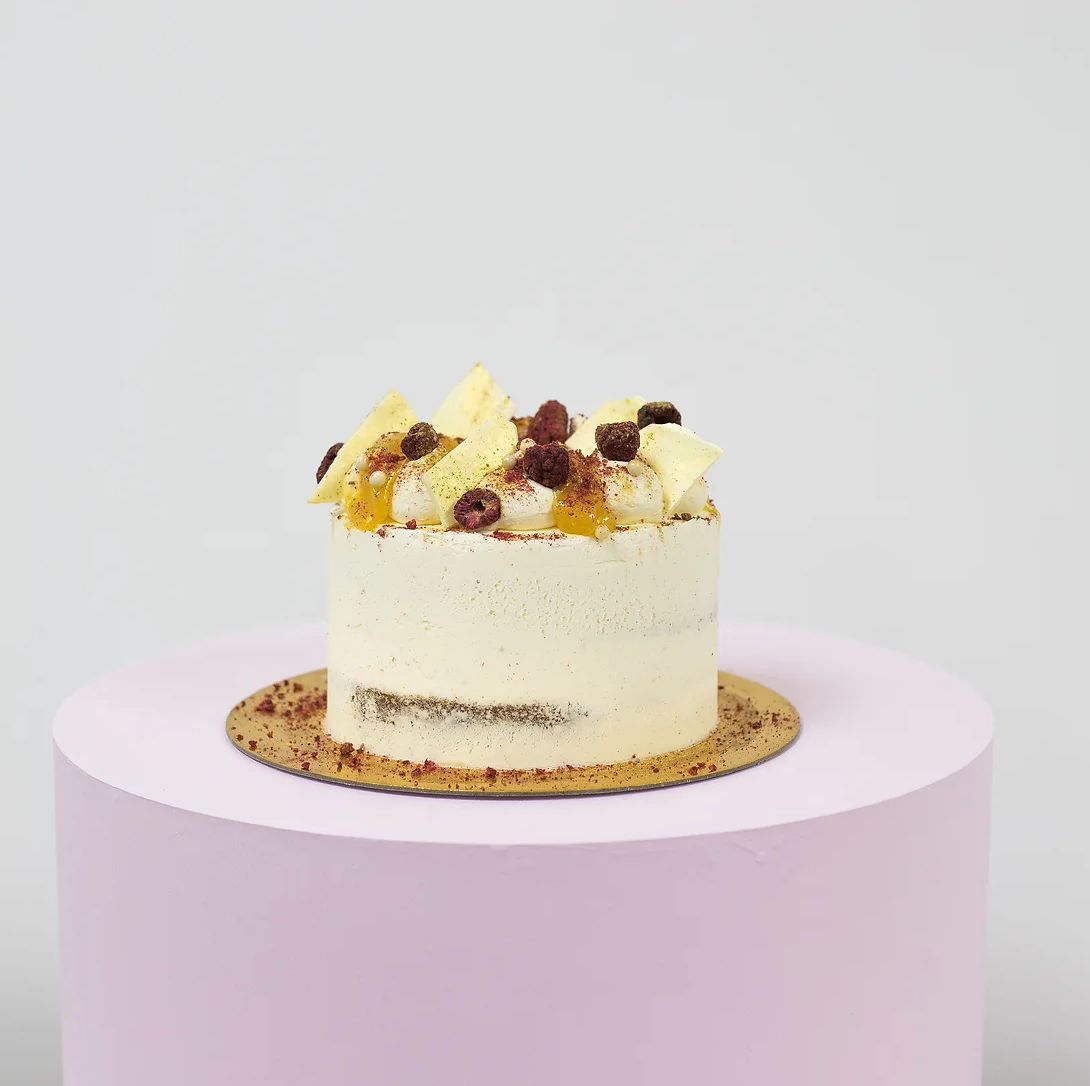 Lemon Raspberry Celebration Cake