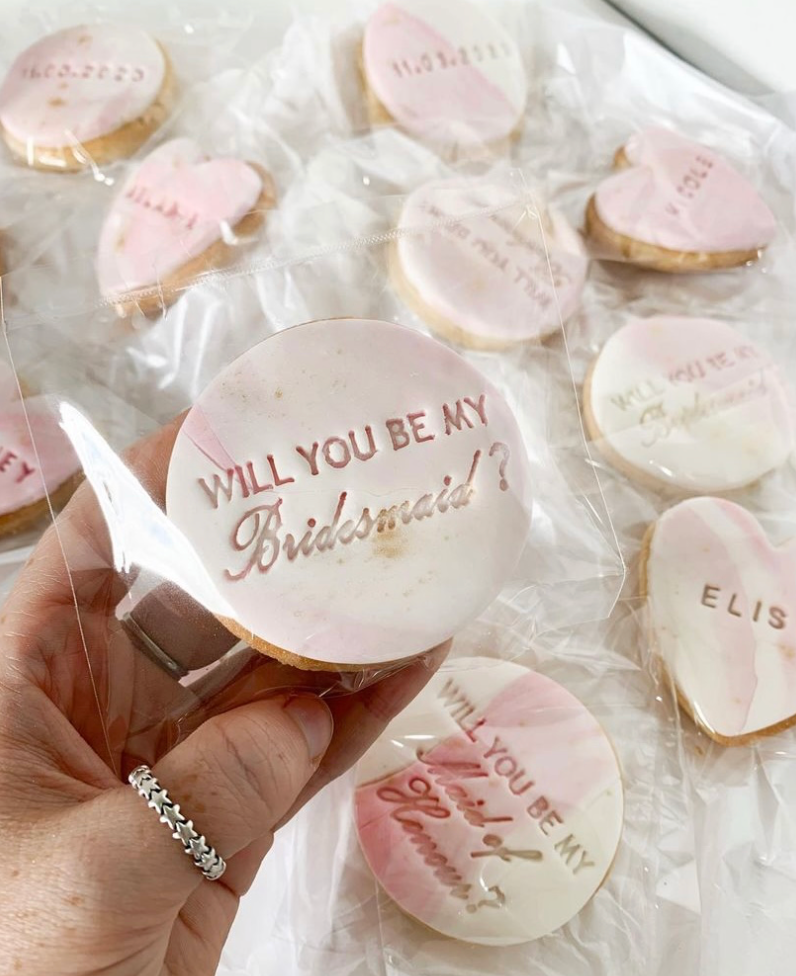 10 Pack Bridesmaid Proposal Cookies