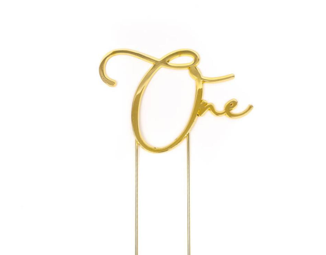 ADD ON: METAL CAKE TOPPERS