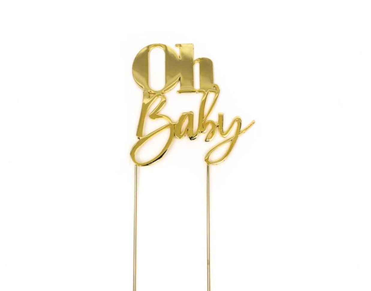 ADD ON: METAL CAKE TOPPERS