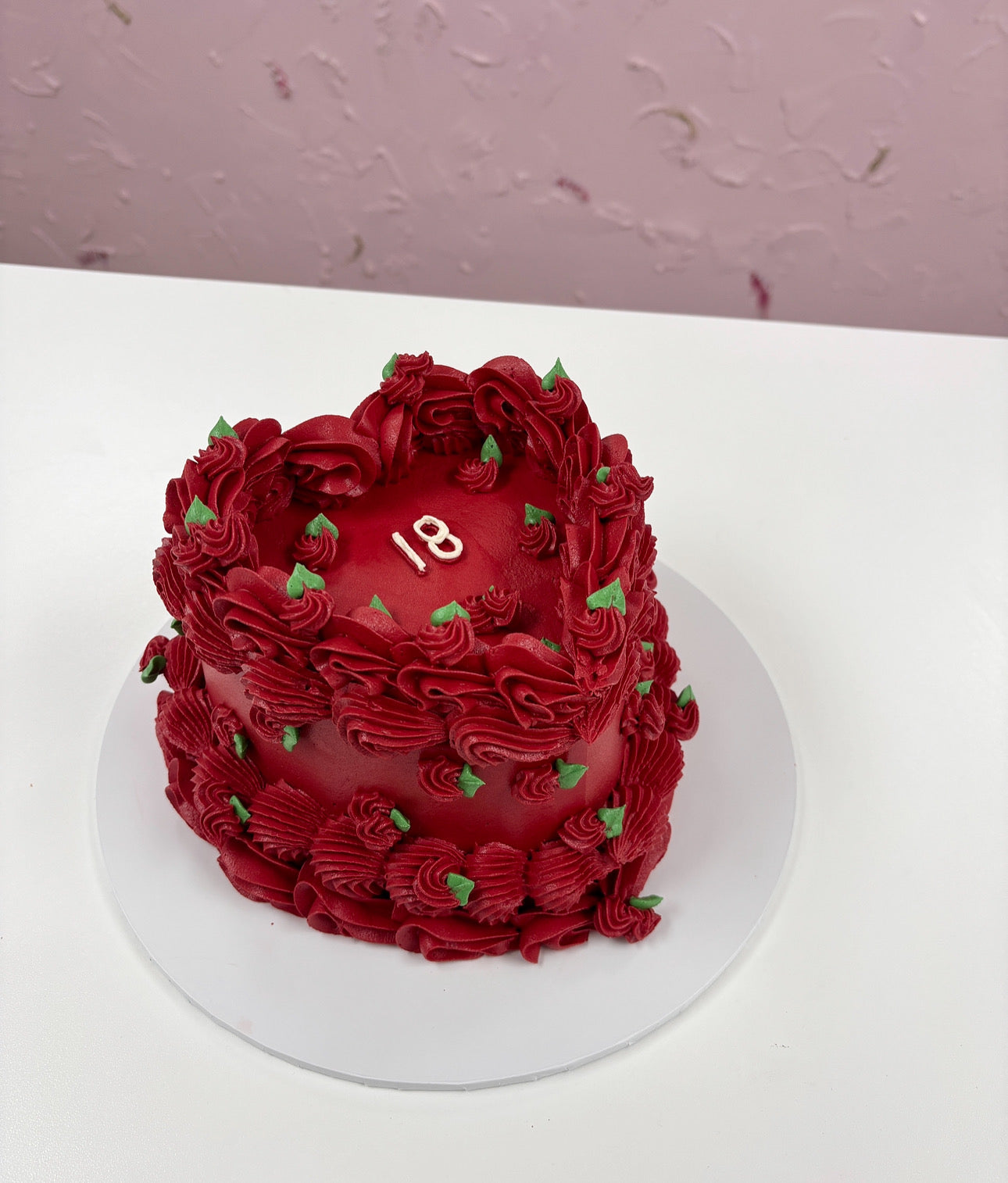 Frilly Red Rose
