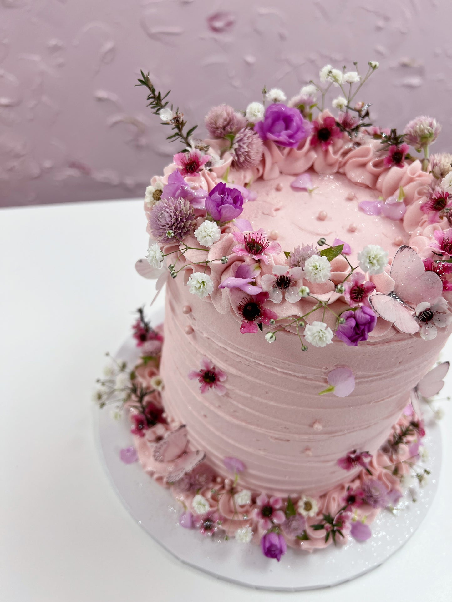 Dainty Fairy Floral Cake