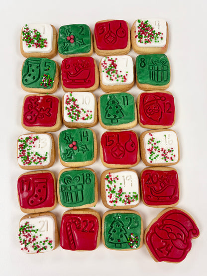 CHRISTMAS Cookie Advent Calendar