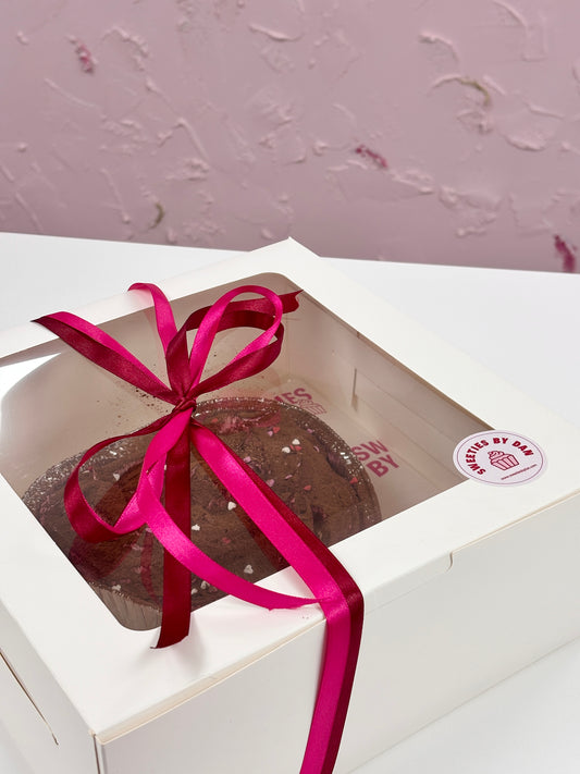 Heart Shape Tiramisu Brownie (serves 2-4)