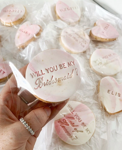 10 Pack Bridesmaid Proposal Cookies