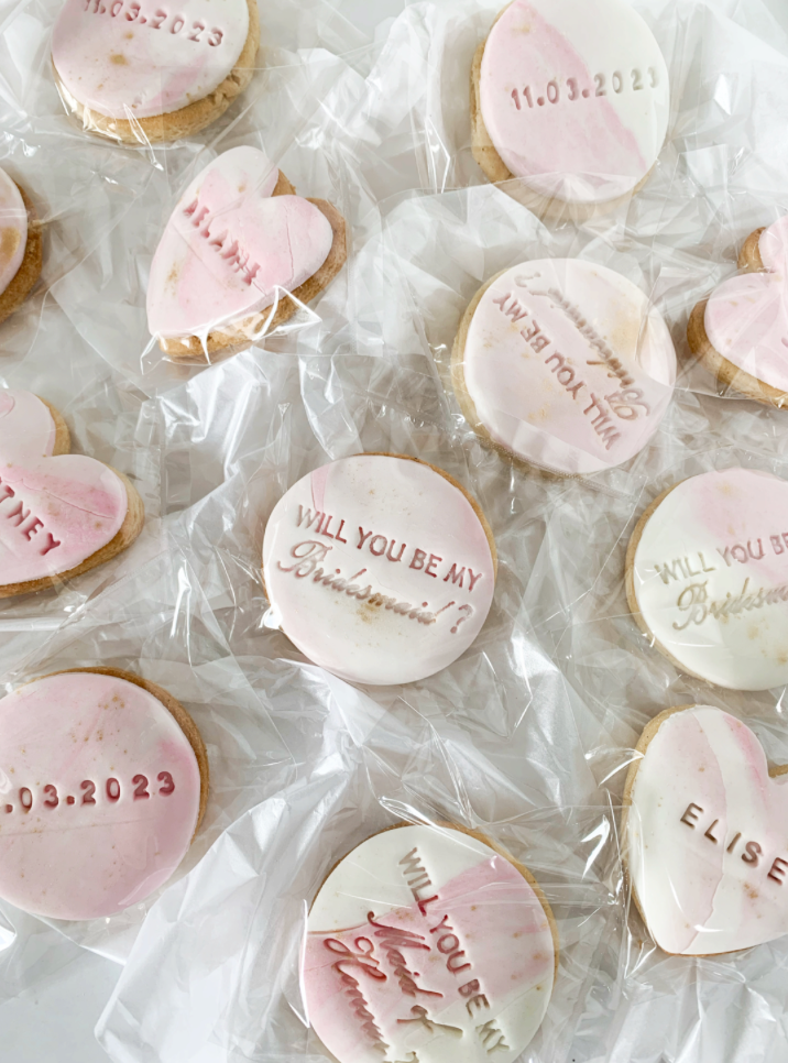 10 Pack Bridesmaid Proposal Cookies