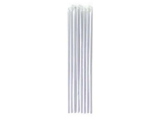 ADD ON: TALL SKINNY SILVER CANDLES